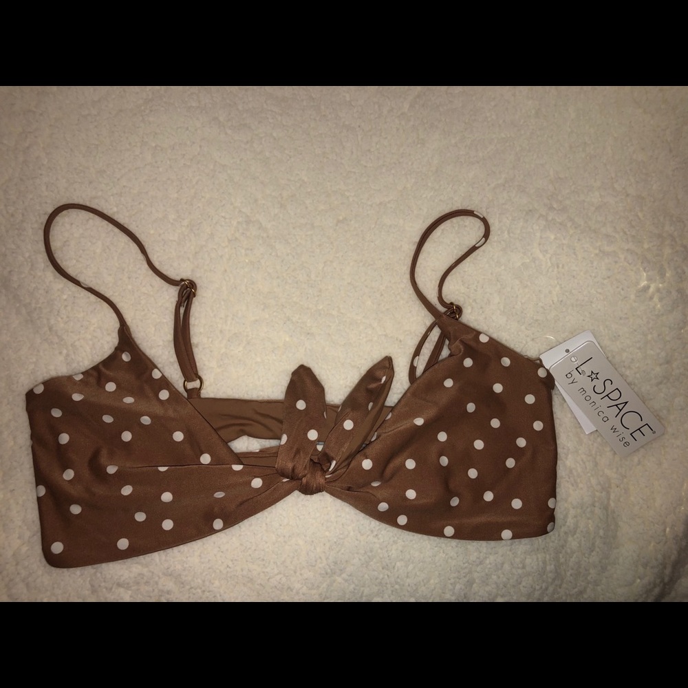 L*SPACE WOMENS SWIMSUIT TOP! SIZE:M